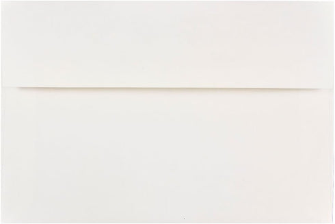 JAM PAPER A8 Invitation Envelopes, 5 1/2 x 8 1/8, White, 50/Pack
