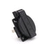 US Standard Water-Proof Power Outlet 3-Hole Socket AC 15A 125V Panel Mount Dust-Proof Connector