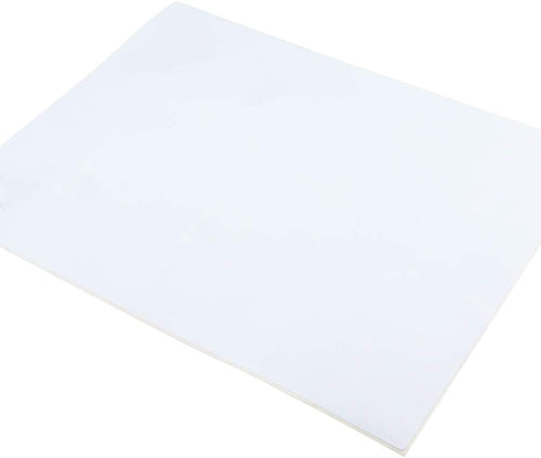 L LIKED 8.5" x 11" Full Sheet Label Sticker Paper, White, Matte, for Laser & Inkjet Printers (100 Sheets)