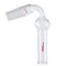 Glass Drying Tube Adapter, 75 Degree Bent Lab Drying Tubes with 24/40 Standard Taper Joint