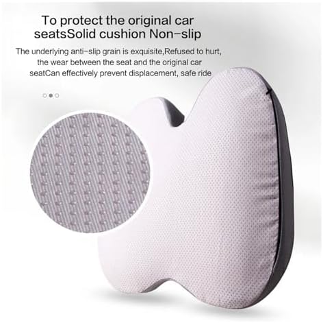 Generic Tailbone Orthopedic Memory Foam Prostate Cushion - Non-Slip Support for Sciatica & Back Pain Relief - Comfort