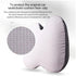 Generic Tailbone Orthopedic Memory Foam Prostate Cushion - Non-Slip Support for Sciatica & Back Pain Relief - Comfort