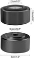 4PCS MiOYOOW Cutting Board Feet, Non Slip Shock-Absorbing Furniture Legs with Bottom Rubber Pads & Screws for Home