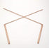 Spirit Hunter 99.9% Copper Dowsing Rod, 2PCS Divining Rods with Bag, Detect Gold, Water, Ghost Hunting