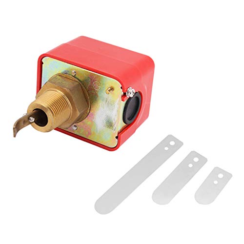 Water Flow Switch Automatic Control Flow Sensor Switch R3/4 Thread Paddle Type for Liquid Water Oil