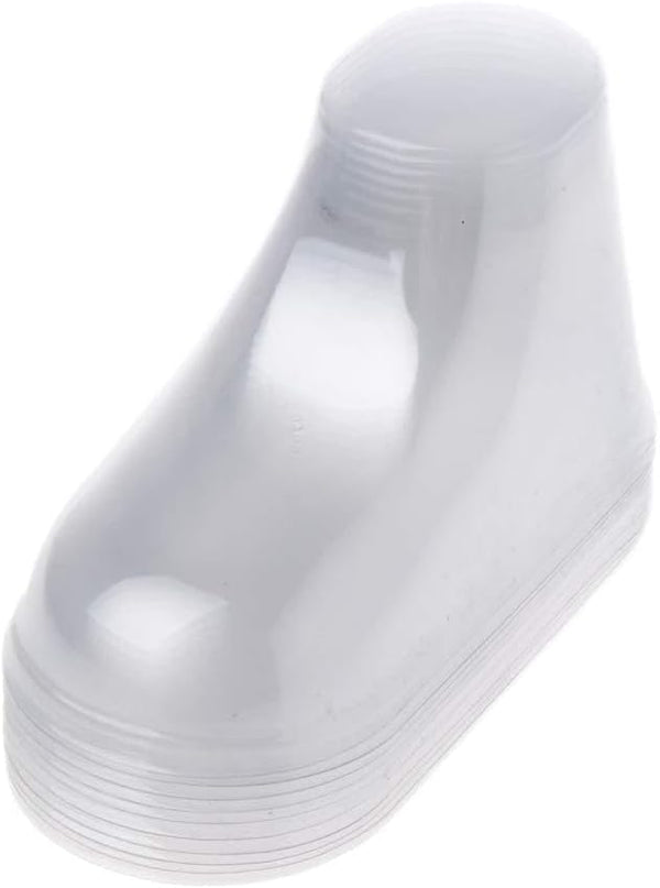 cunueae 10 Pack Transparent Display Stands, Toddler Shoe Molds, Racks, Toddler Supports, Sock