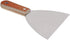 Utoolmart Putty Knife Scraper - 5 Inch Carbon Steel Stiff Putty Knives with Wooden Handle