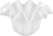 Holibanna Blossom Shaped White Plastic Lamp Shade for Bulbs Elegant Flower Design
