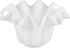Holibanna Blossom Shaped White Plastic Lamp Shade for Bulbs Elegant Flower Design