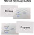 Index Cards for Organic and Bio Chemistry, 4" x 6", Hexagonal Graph Rule, Green Lined, 100 Cards