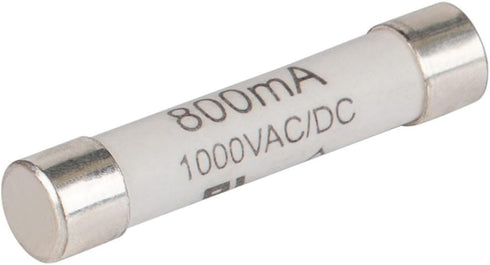 Klein Tools 69399 Fuse, 800MA 1000V Replacement Fuse for MM720 Digital Multimeter, Fast-Acting Ceramic Fuse