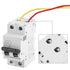 2P 250V Low-Voltage DC Miniature Circuit Breaker 63A for Solar Panels, Grid System, DIN Rail Mount