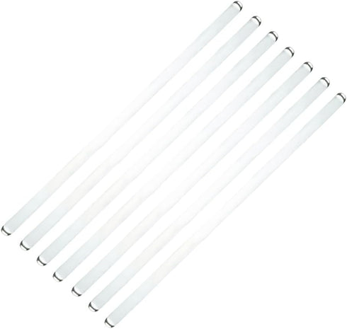 10 Pcs 200mm Glass Stir Sticks Lab Stirring Rod Drink Swizzle Sticks Beverage Coffee Cocktail Stirrer Kitchen Mixing Rod with Round Ends for Laboratory Home Use