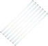 10 Pcs 200mm Glass Stir Sticks Lab Stirring Rod Drink Swizzle Sticks Beverage Coffee Cocktail Stirrer Kitchen Mixing Rod with Round Ends for Laboratory Home Use