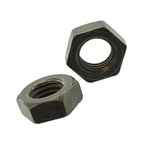 Midwest Fastener Corporation 3/8"-16 Zinc Plated Jam Nuts (Pack of 12)
