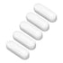 5Pcs 5x15mm PTFE Magnetic Stirrer Mixer Type C Stir Bars, Laboratory PTFE Stirring Rod