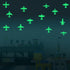 CISinks 5 Sheets A4 Glow In The Dark Photo Printing Paper, 10-12 Hour Rechargeable Luminous Film, 170 Micron