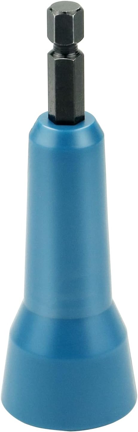 Wire Twisting Spinner, Spin-Twist Wire Connector Socket Tool with 1/4" Chuck (Blue)