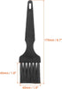 uxcell 4 Pcs Anti Static ESD Brush Plastic Handle Nylon Lab Cleaning Brushes for Electronics Keyboard PCB BGA Repair Soldering, 40x40mm Bristles