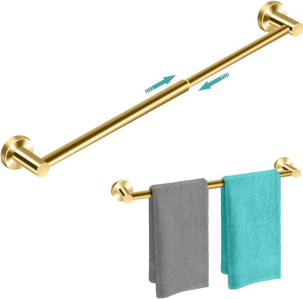 MGahyi Towel Racks for Bathroom-Adjustable Towel Holder(13.18inch-24inch) Sturdy and Rustproof Towel Bar