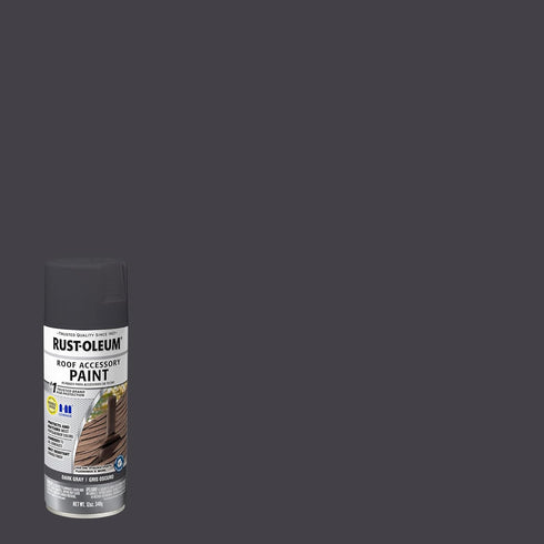 Rust-Oleum 302123 Roofing Coating Spray, 12 oz, Dark Gray