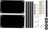 01 02 015 1/8 1/10 1/12 1/1(Black) Tool Organizers, Metal Tool Cart Compatibile Lasting Performance with Wheels for RC