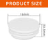 16mm (5/8 Inch) 10 MewuDecor Round Plastic Plug, Round White Plastic End Cap, Hardware Plugs, Pipe Tubing End Cap