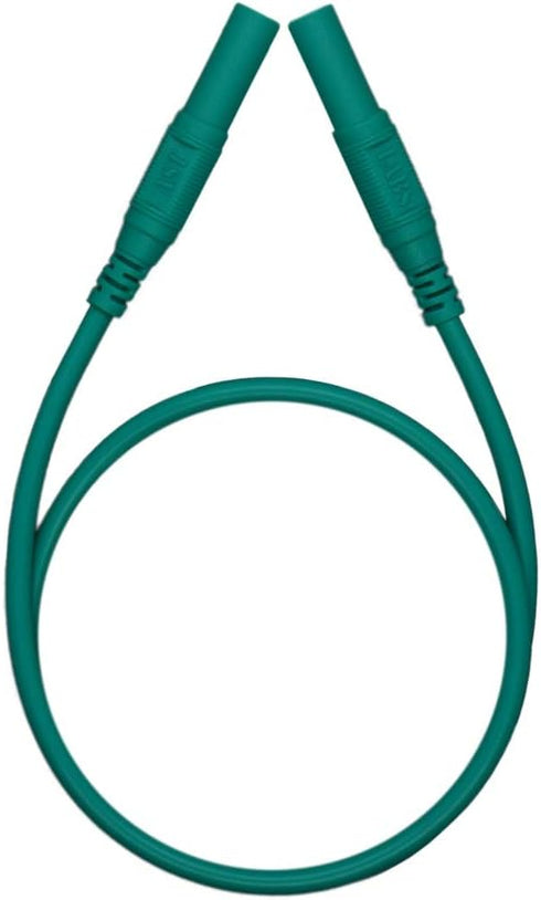 AST Labs 120 inch Test Lead Extension Cable, Banana Plug 4 mm Straight-Straight, Black, Red, Green, Yellow, Blue