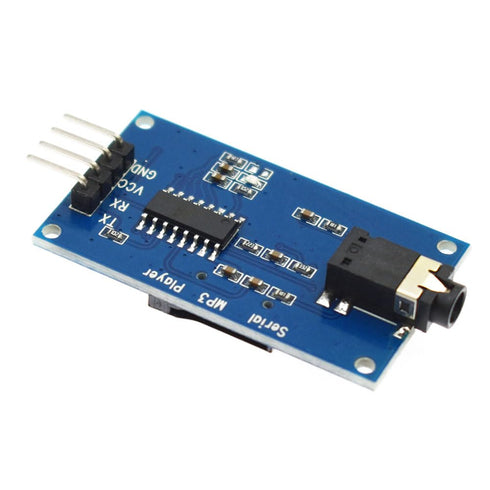 Rivermidfish SZ 6PCS YX5300 MP3 UART Control Music Player Voice Serial Port with TF Card Slot