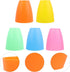 4.52X3.93X3.93 Inch ARTIBETTER Flat Head Plastic Lampshade for Table Lamp Hanging Lamp Wall Decorative Shade Cover