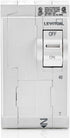 Leviton LB240-T 40A 2-Pole Plug-On Standard Branch Circuit Breaker, Thermal Magnetic, 120/240 VAC, White by Leviton