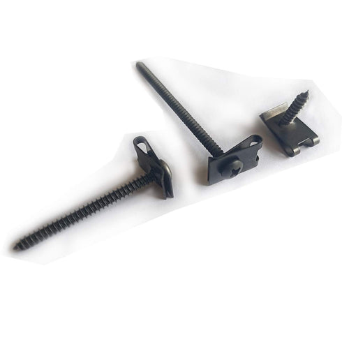 #8 U-Style Clip-On Nut, U-Type Fasteners, Pack of 25