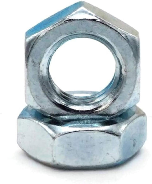 RAW PRODUCTS CORP M8-1.25 1000 Metric Hex Jam Nuts Zinc Plated Steel QTY