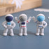 NUOBESTY 24Pcs Mini Space Erasers, Cute Pencil Erasers, Spaceman Shaped 3D Cartoon Astronaut Erasers for Classroom
