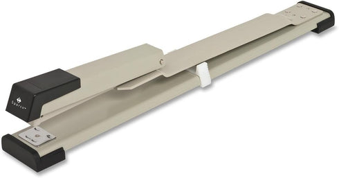 Sparco Long Reach Stapler, 20 Sheet Capacity, Standard Staples, Putty/Black (SPR01316) by Sparco