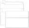 Goefun A7 White Envelopes, 100 Pack, 5x7 Printable Self Seal Envelopes for Cards, Weddings, 120GSM