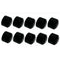 DBMIMPORTERS UNC 1/4" - 20 Black Oxide Stainless Steel Round Cap for Jam