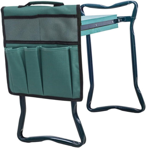 Homoyoyo Garden Tool Storage Bag Rolling Cart Pouch Oxford Pocket Multifunctional Organizer