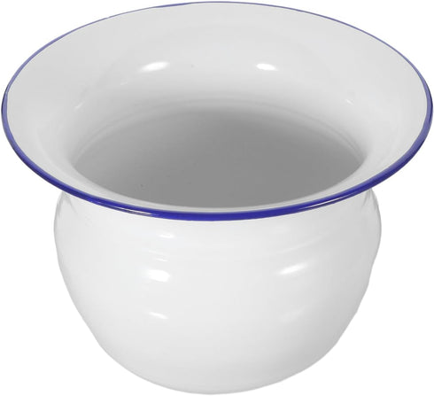 DOITOOL Chamber Pot: Bedroom Enamel Urinal Bottle Urine Pots Potty Urinal Bucket