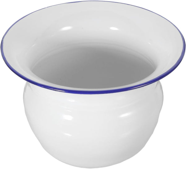 DOITOOL Chamber Pot: Bedroom Enamel Urinal Bottle Urine Pots Potty Urinal Bucket