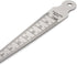 Taper Gage 1-15mm 1/32-5/8 Inch Stainless Steel Taper Welding Gauge, Inch & Metric Feeler Gap Measure Tool