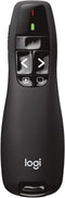 Logitech Wireless Presenter R400, USB-A PowerPoint Clicker with Laser Pointer, Wireless Presentation Clicker