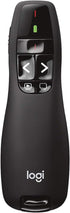 Logitech Wireless Presenter R400, USB-A PowerPoint Clicker with Laser Pointer, Wireless Presentation Clicker