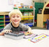 Kenson Kids “I Can Do It!” Token Board, Colorful Magnetic Rewards Chart, Customizable Goal Box, Ages 3-10, 5" x 11"