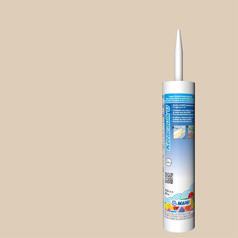 10 oz., 5049 Mapei Keracaulk U Premium, Paintable, Unsanded, Siliconized Acrylic Caulk, Expertly Formulated to Match