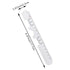 4 Pack Pd Ruler Pupil Measurement Tool, Pupil Ruler Printed 2 Sides for Left-Hand or Right-Hand Plastic Use, Pupillometers for Measuring Pupillary Distance