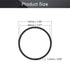 Othmro 50Pcs Nitrile Rubber O-Rings, 1.69in OD, 0.05in Wire Dia, Metric Sealing Washers for Air Connections