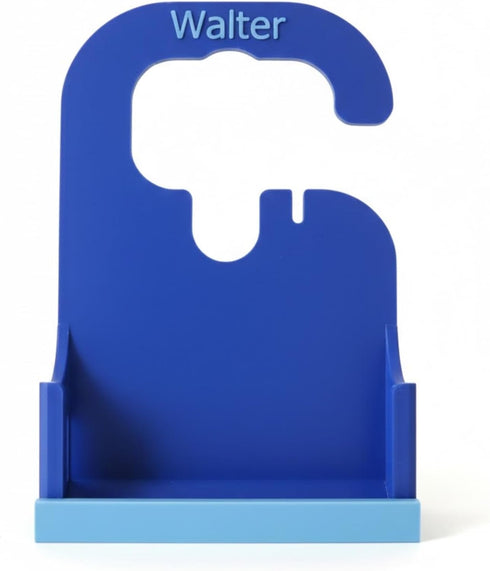 Personalized Feeding Pump Caddy for Infinity Pump G-Tube Pump Organizer, No Bolt Needed Pump Stand with Cable Access