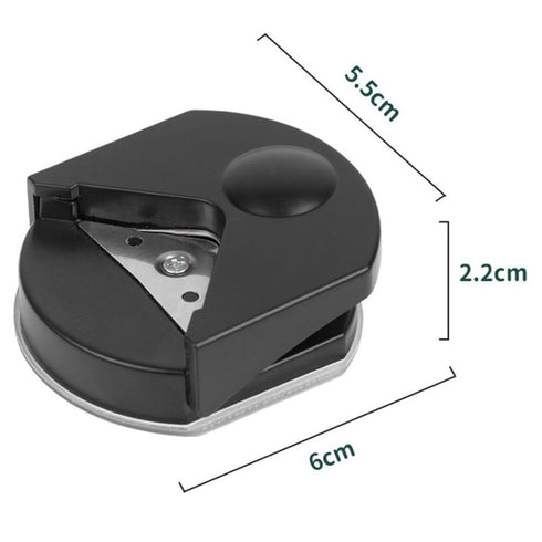 Mini Corner Rounder Paper Punch R4 Fillet Cutter, DIY Craft Machine Paper Trimmer for Office School Supplies