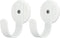 FYY Magnetic Wreath Hanger, 2 Pack Heavy Duty Magnets with Hook for Refrigerator, Christmas Decoration for Metal Doors